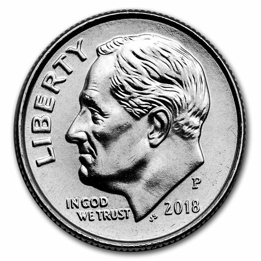 2018-P Roosevelt Dime BU | eBay